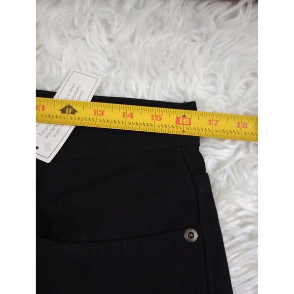 George Big Mens Regular Jeans Black Straight Leg Size 33x30 - Picture 8 of 11